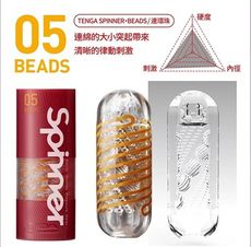 ( 原廠公司貨 附發票 送 謎片群 ) TENGA SPINNER自慰器05-BEADS