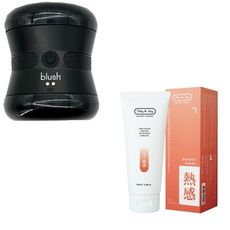 MAN Power 勇士 陰莖  電動 真男人鍛鍊器 + Play&Joy 熱感 潤滑液 100ml