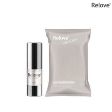 Relove 女性私密 緊依偎清潔組-緊依偎 私密凝膠 20ml*1+私密肌面膜濕紙巾*4(涼感)