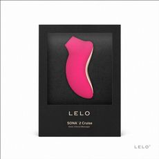LELO-SONA 2 Cruise 索娜二代 加強版 聲波 吮吸式 按摩器-櫻桃紅