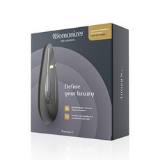 德國 Womanizer Premium 2 吸吮愉悅器   黑