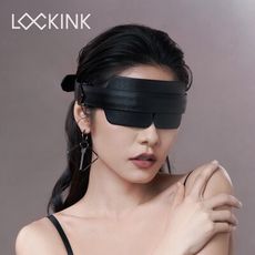 LOCKINK 索跡 BDSM 高質感 情趣 調教眼罩-神秘黑