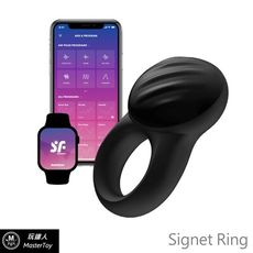 德國 Satisfyer Signet Ring 智能遙控 男士 精力環