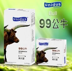 韓國unidus 動物系列 保險套 99公牛 持久型 12入