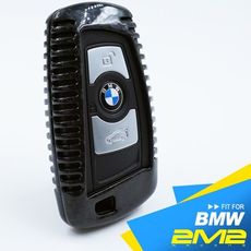 2m2bmw 6-series m6 f06 f12寶馬汽車卡夢鑰匙保護殼 真碳纖維