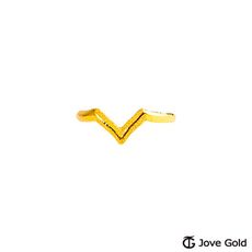 Jove Gold 漾金飾 牽動黃金戒指