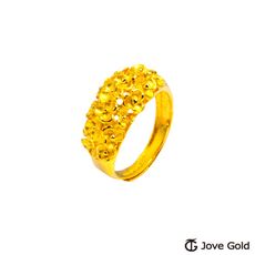 Jove Gold 漾金飾 迎春花黃金戒指