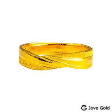 Jove Gold 漾金飾 歸屬黃金男戒指