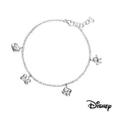 Disney迪士尼系列銀飾  愛不釋手純銀手鍊