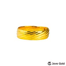 Jove Gold 漾金飾 複刻回憶黃金男戒指