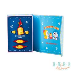 甜蜜約定 Doraemon 回到未來五件式黃金彌月禮盒-哆啦A夢款0.5錢