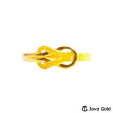 Jove Gold 漾金飾 擁抱黃金戒指