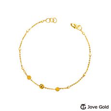 Jove Gold 漾金飾 小巧黃金手鍊