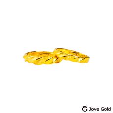 Jove Gold 漾金飾 時光延續黃金成對戒指
