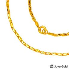 jove gold 漾金飾 富貴一生黃金男項鍊(約5.00錢)(約2尺/60cm)現貨+預購