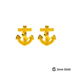 Jove Gold 漾金飾 航海假期黃金耳環