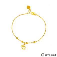 Jove Gold 漾金飾 愛情果實黃金手鍊