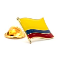 Colombia 哥倫比亞國旗配飾 精美 國徽徽章 紀念飾品 國旗胸章 辨識 國徽別針