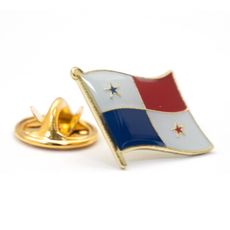 Panama 巴拿馬 國旗別針 紀念胸章 金屬胸針 紀念別針 國徽飾品 紀念品 送禮