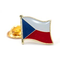 Czech Republic 捷克 國徽別針 紀念飾品 國徽胸章 國家飾品 紀念胸章 收藏 遊學