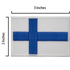 芬蘭 Finland 熨燙袖標 熨斗布貼 熨燙補丁貼 刺繡士氣章 熨燙識別章 刺繡胸章 熨斗識別章