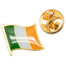 Ireland 愛爾蘭 徽章 別針 國旗配飾 紀念徽章 國慶 辨識 造型 時尚