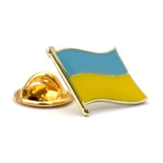 Ukraine 烏克蘭 金屬飾品 配飾 別針 送禮 國徽胸章 國旗胸徽 時尚