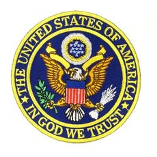 美國國徽 美國官方大紋章 徽章 肩章 識別章 Great Seal of the United St