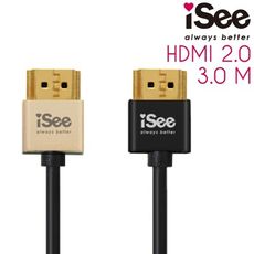 【iSee嘻哈部落】HDMI鋁合金超高畫質2.0影音傳輸線 3m