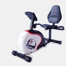 高CP值~磁性控制臥式懶人健身車不傷膝蓋 踩出活力