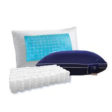 【Hilton 希爾頓】夏威夷。冷凝酷涼系列午夜藍獨立筒枕(涼感枕/冷凝枕/枕頭)B0065-NZ)