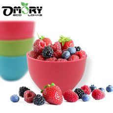 【OMORY】#304不鏽鋼繽紛彩色鐵碗12cm-(3色)