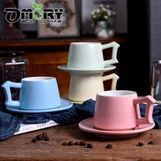【OMORY】滿天星陶瓷咖啡杯盤組400ml -任選
