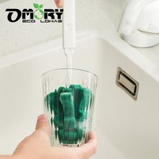 【OMORY】可伸縮聖誕樹海綿清潔杯刷