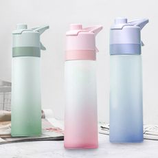 FASHION BOTTLE 時尚潮流噴霧杯 運動水壺 噴水瓶 消暑神器 水壺