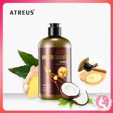 （買1送1）泰國 ATREUS 生薑洗髮水 生薑洗髮精 400ML 保濕 護髮 護色 去屑 控油（網