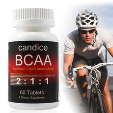 【Candice】康迪斯BCAA支鏈胺基酸錠(60錠/瓶)運動健身的營養補充