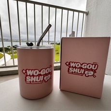 美極品【10周年我夠水雙層不鏽鋼杯】350ml保溫保冰環保隨身杯