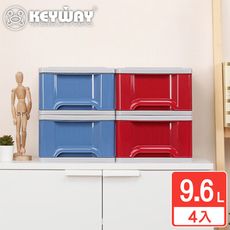 【KEYWAY聯府】摩尼亞抽屜整理箱 4入收納好幫手/聯府原廠 MIT