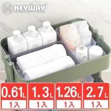 【KEYWAY聯府】藤田深型整理盒4入組合(1、2、3、4號)  收納好幫手/聯府原廠 MIT