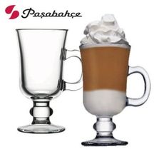 土耳其Pasabahce 高腳玻璃咖啡杯 230cc 230ml