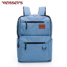 【vensers】都會風後背包(RB066102淺藍)