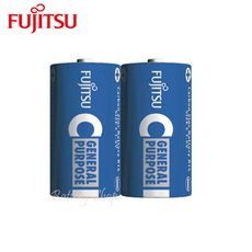 FUJITSU富士通 2號碳鋅電池 普通電池 (2顆)