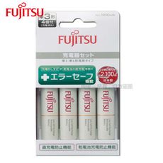 FUJITSU富士通 智慧4槽鎳氫電池充電組 FCT345FX (附4顆3號 1900mAh)