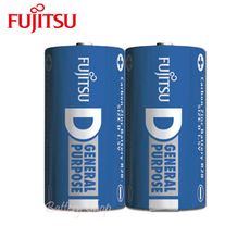 FUJITSU富士通 1號碳鋅電池 普通電池 (2顆)