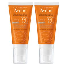 Avene雅漾 全效緊緻防曬液SPF50+ 50ml (2入特惠)