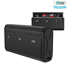 TELESIN泰迅 口袋式 三槽 收納充電盒 適用 GOPRO 12/11/10/9 GP-164