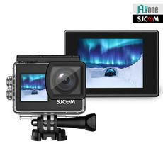 (送64G卡)FLYone SJCAM SJ4000 Dual 4K雙螢幕 WIFI 運動攝影機