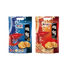 【KAKA】醬燒蝦餅 原味/辣味 80g