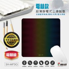 〈SEEHOT〉電競款_超薄靜電式止滑鼠墊 (SH-MP3G)